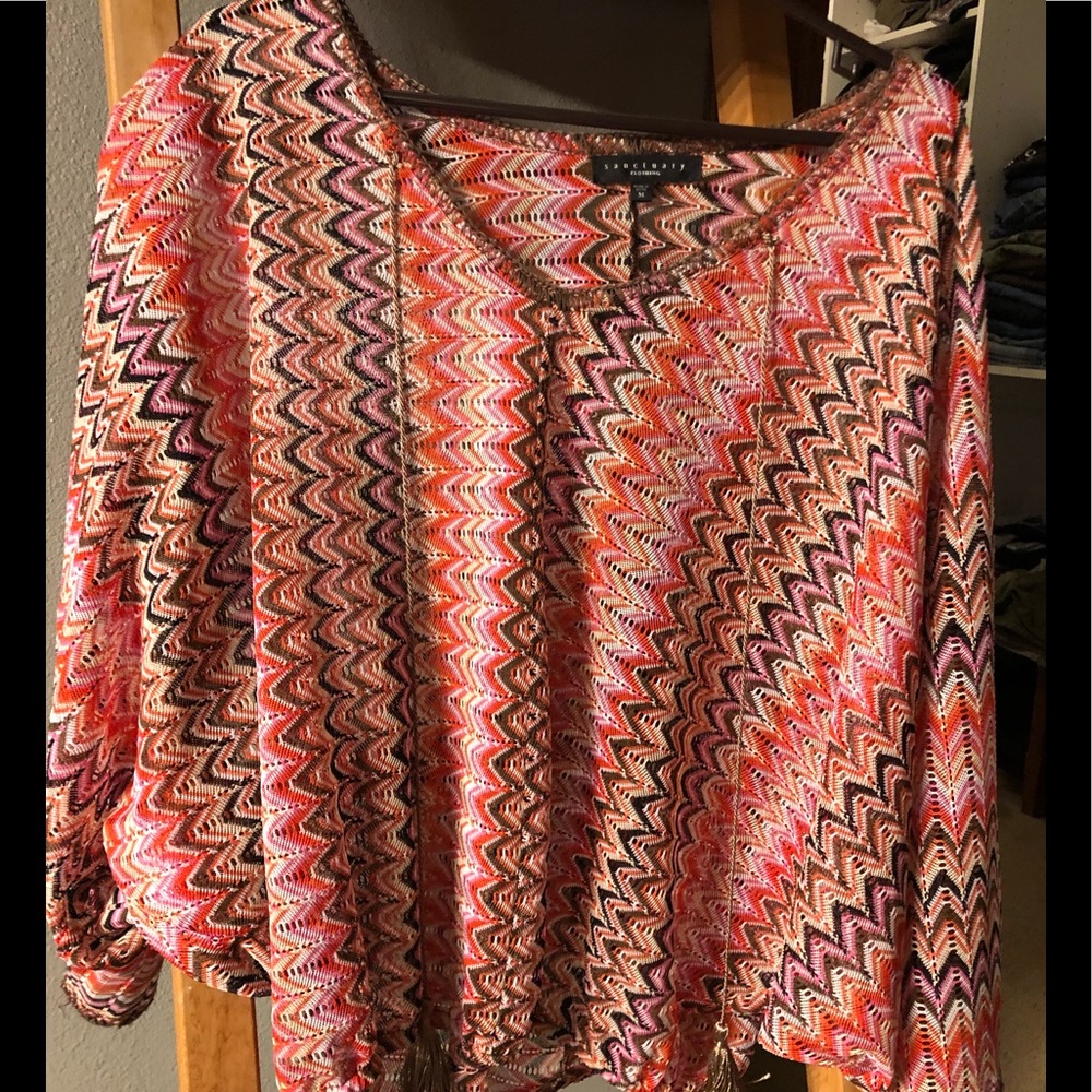 Sanctuary multi colored top